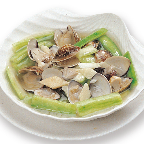 蛤蜊絲瓜  |中廚(西門店)|蔬菜類